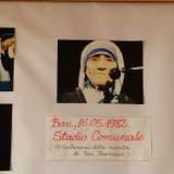 Nell'ex stadio Comunale di Bari la missionaria tenne anche un discorso